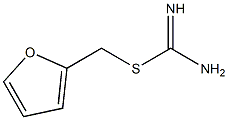 furan-2-ylmethyl carbamimidothioate Struktur