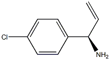 (R)-1-(4-chlorophenyl)prop-2-en-1-amine Struktur