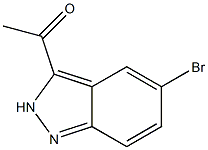 1-(5-Bromo-2H-indazol-3-yl)-ethanone Struktur