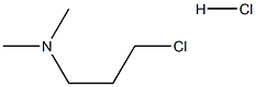 3-(N,N Di methyl amino) propylchloride HCL Struktur