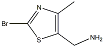 (2-Bromo-4-methyl-thiazol-5-yl)-methyl-amine Struktur