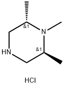 (2S,6S)-1,2,6-trimethylpiperazine dihydrochloride Struktur