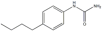 (4-butylphenyl)urea Struktur