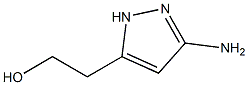 2-(3-AMINO-1H-PYRAZOL-5-YL)ETHANOL Struktur