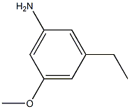 3-ethyl-5-methoxyaniline Struktur