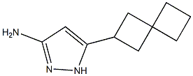 5-{spiro[3.3]heptan-2-yl}-1H-pyrazol-3-amine Struktur