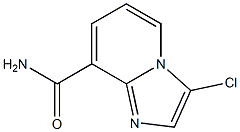 3-chloroimidazo[1,2-a]pyridine-8-carboxamide Struktur