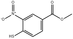 METHYL3-NITRO-4-SULFANYLBENZOATE Struktur