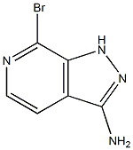 7-Bromo-1H-pyrazolo[3,4-c]pyridin-3-ylamine Struktur