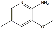 3-Methoxy-5-methyl-pyridin-2-ylamine Struktur