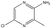 5-Chloro-3-methyl-pyrazin-2-ylamine Struktur