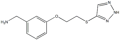 (3-(2-(2H-1,2,3-triazol-4-ylthio)ethoxy)phenyl)methanamine