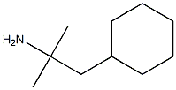 1-cyclohexyl-2-methylpropan-2-amine Struktur