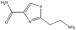 2-(2-aminoethyl)thiazole-4-carboxamide Struktur