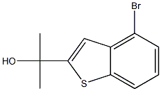 2-(4-bromobenzo[b]thiophen-2-yl)propan-2-ol Struktur