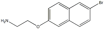 2-(6-bromonaphthalen-2-yloxy)ethanamine Struktur