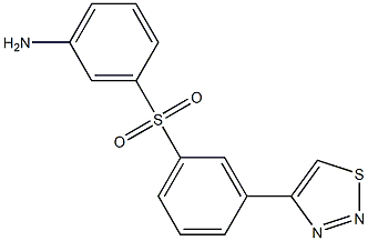 3-(3-(1,2,3-thiadiazol-4-yl)phenylsulfonyl)aniline