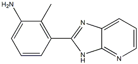 3-(3H-imidazo[4,5-b]pyridin-2-yl)-2-methylaniline Struktur