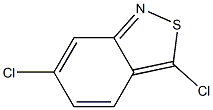 3,6-dichlorobenzo[c]isothiazole Struktur