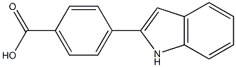 4-(1H-indol-2-yl)benzoic acid