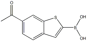 6-acetylbenzo[b]thiophen-2-ylboronic acid Struktur