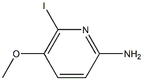 6-Iodo-5-methoxy-pyridin-2-ylamine Struktur