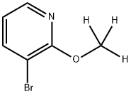 3-Bromo-2-(methoxy-d3)-pyridine Struktur