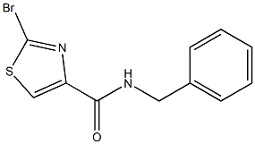 N-benzyl-2-bromothiazole-4-carboxamide Struktur