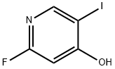 2-fluoro-5-iodopyridin-4-ol Struktur