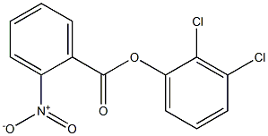 2,3-dichlorophenyl 2-nitrobenzoate Struktur