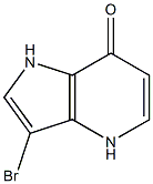 3-Bromo-1,4-dihydro-pyrrolo[3,2-b]pyridin-7-one Struktur