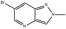 6-bromo-2-methyl-2H-pyrazolo[4,3-b]pyridine Struktur