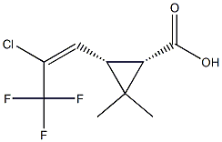 (1S,3S,E)-3-(2-chloro-3,3,3-trifluoroprop-1-enyl)-2,2-dimethylcyclopropanecarboxylic acid