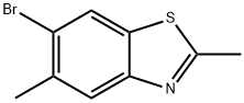 6-Bromo-2,5-dimethylbenzo[d]thiazole Struktur