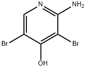 2-Amino-3,5-dibromopyridin-4-ol Struktur