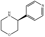 (S)-3-(Pyridin-4-yl)morpholine Struktur