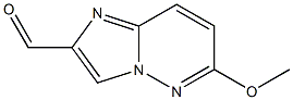 6-Methoxy-imidazo[1,2-b]pyridazine-2-carbaldehyde Struktur