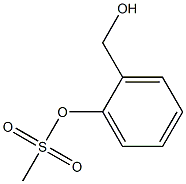 2-(hydroxymethyl)phenyl methanesulfonate Struktur