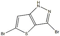 3,5-dibromo-1H-thieno[3,2-c]pyrazole Struktur