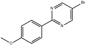 5-bromo-2-(4-methoxyphenyl)pyrimidine Struktur