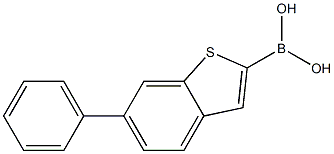 6-phenylbenzo[b]thiophen-2-ylboronic acid Struktur