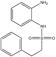 N-(2-aminophenyl)-2-phenylethanesulfonamide Struktur