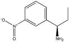 (R)-1-(3-nitrophenyl)propan-1-amine Struktur