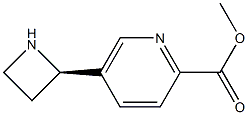 (R)-methyl 5-(azetidin-2-yl)picolinate Structure