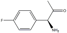 (S)-1-amino-1-(4-fluorophenyl)propan-2-one Struktur