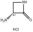 (3R)-3-aminoazetidin-2-one hydrochloride Struktur