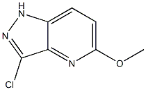 3-Chloro-5-methoxy-1H-pyrazolo[4,3-b]pyridine Struktur