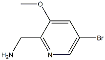 (5-Bromo-3-methoxy-pyridin-2-yl)-methyl-amine Struktur