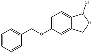 5-Benzyloxy-1,3-dihydro-2,1-benzoxaborol-1-ol Struktur