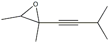 3-Heptyne, 5,6-epoxy-2,5-dimethyl- (6CI) Struktur